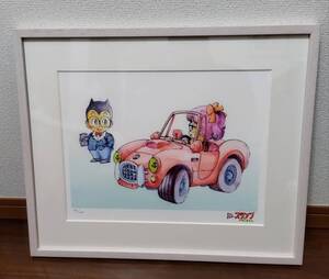 アラレちゃん　伊勢丹展示会限定品　アラレとオボッチャマン　ジクレー　版画　複製原画　東映アニメーション　鳥山明　送料無料