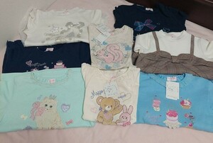 未使用 メゾピアノ 130 トレーナー 長袖Tシャツ カットソーなど 新品