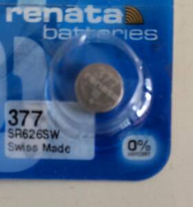 在庫限り◎☆1個☆レナタ電池SR626SW(377)使用推奨10-2026追加有C◎送料63円◎