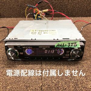 AV1-328 激安 カーステレオ DVDプレーヤー Carrozzeria Pioneer DVH-P077 CD DVD FM/AM オーディオ 本体のみ 簡易動作確認済み 中古現状品