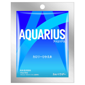 アクエリアス パウダーバッグ 48g(30袋) (30袋×1ケース) 粉末 パウダー スポーツドリンク