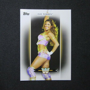 2017 Topps WWE Women’s Division #R-38 Eve Torres