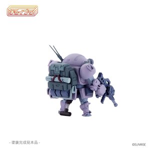 チョイプラシリーズ No.021 装甲騎兵ボトムズ スコープドッグ AT-10パープル パラシュートザック装備型 メルキア軍カラー