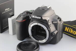 D (難あり) Nikon ニコン D5600 ボディ SDカードを読みこまない 返品不可