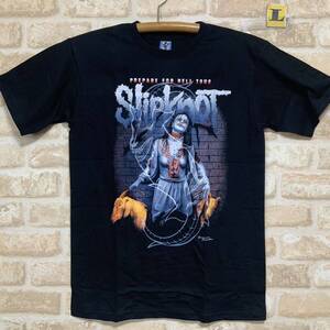 スリップノット Tシャツ　Lサイズ　SLIPKNOT 管B01 バンドTシャツ 半袖