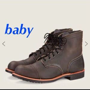 Redwing IRON RANGER レッドウィング　アイアンレンジャー　アイアンレンジ　redwing ブーツ　チャコール　ラフ&タフ　8086 US7.5 25.5cm