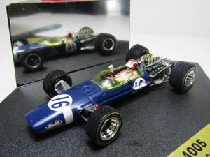 LOTUS 1/43 ロータス 49 フォード 1968 Jo Slffert Spanish GP スペイン グランプリ LOTUS・FORD コーリン・チャップマン Quartzo カルツォ