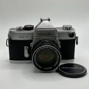 minolta SR-7 ミノルタ 一眼レフカメラ SRマウント / AUTO ROKKOR-PF 55mm f1.8 オートロッコールPF 単焦点標準レンズ 