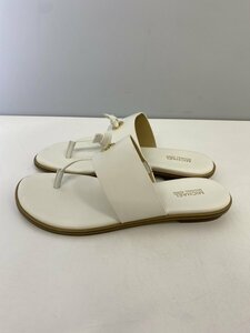 MICHAEL KORS◆サンダル/US7.5/WHT