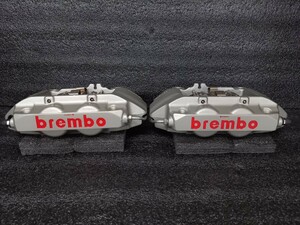 ブレンボ 4pot カスタム モノブロック キャリパー OH済み ABARTH アルファロメオ ミト ルノー FIAT BREMBO