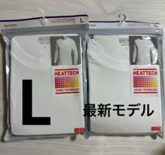 ユニクロ　ヒートテッククルーネックT 2枚セット　Lサイズ