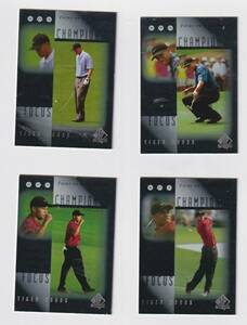 Upper Deck 2001 Tiger Woods Focus on a Champion Masters 4枚一組　５３３