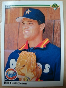 ★来日外国人 ガリクソン 巨人 読売 ジャイアンツ BILL GULLICKSON UPPER DECK 1990 #799 MLBメジャーリーグ HOUSTON ASTROS アストロズ UD