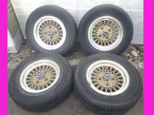 旧車◆ENKEI 4本 キャップ付 PCD 114.3 4穴 13インチ 5.5JJ◆185/70R13◆58 