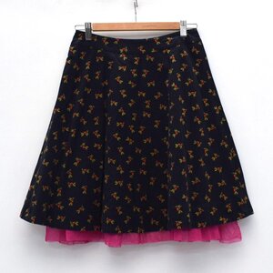 LAURA ASHLEY ローラアシュレイ コーデュロイ スカート SIZE:2(M) [S106106]