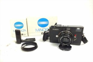 ◇ MINOLTA ミノルタ CLE レンジファインダー 28mm 1:2.8 動作確認済 中古 現状品 240508T3181