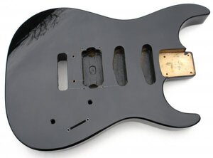 Charvel　シャーベル　ディンキーボディ　レギュラースケール22F対応　2点支持シンクロ対応　黒　日本製　1996年製Charvel MyG.6