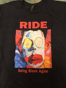 新品L/送料230円/同梱2枚可能/ギルダン5.3oz/ Rideライド/Going Blank Again/Tシャツ ブラック