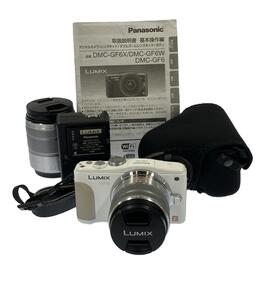 訳あり パナソニック ミラーレス一眼カメラ LUMIX DMC-GF6 ダブルズームレンズキット Panasonic