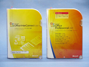 Microsoft Office Professional 2007 アップグレード版 インターコネクト2007付き マイクロソフト オフィス プロフェッショナル MSオフィス