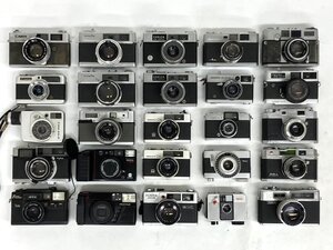 1円～/KONICA/MINOLTA/OLYMPUS/CANON/etc.../レンジファインダー/コンパクトカメラ/フィルムカメラ/25点/まとめ/中古/大量/ジャンク/Z004