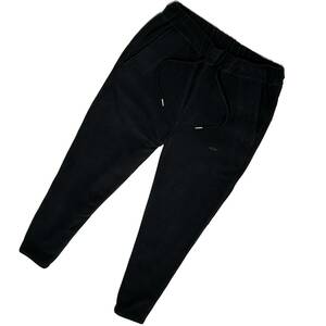 定価2.8万 wjk stretch 2-ply fleece pants Sサイズ 黒 ストレッチフリースパンツ akm　ジュンハシモト