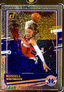 ５枚限定 2020-21 Panini Donruss Clearly Russell Westbrook Holo Gold /5