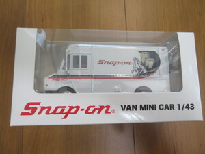 Snap-on スナップオン　VAN MINICAR 1/43 新品