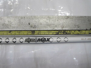 中古品1W用テイラーメイドスリーブ付シャフト★DERA MAX★01β-49D-S★OLYMPIC★112.6cm