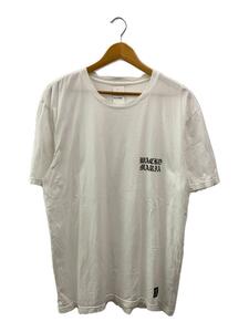 WACKO MARIA◆カットソー/XL/コットン/WHT