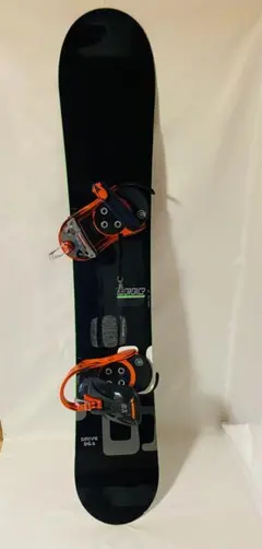 GRAY SNOWBOARD56.5+BURTON BINDING