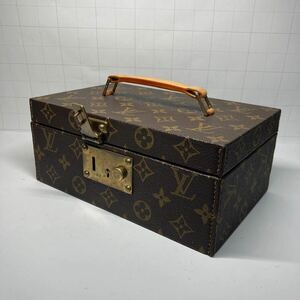 ★稀少★送料無料★外装超美品★Y-504★本物ルイヴィトン★Louis Vuitton★モノグラム★ポワット系★トランク型★ハードケース★IZ★