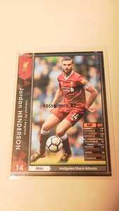 ☆WCCF2017-2018☆17-18☆026☆黒☆ジョーダン・ヘンダーソン☆リバプールFC☆Jordan Henderson☆Liverpool FC☆