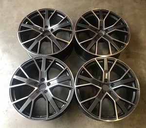 AUDI アウディ用 STYLE 1332GM 19インチホイールSET S-LINE RS6スタイル A3A4A6A8A8S3S4S6等 純正からのカスタム/交換に!