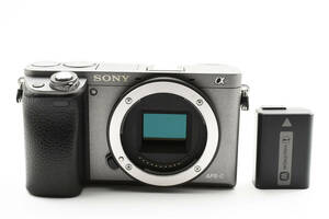 ソニー SONY α6000 ILCE-6000 ボディ グラファイトグレー #2232628A