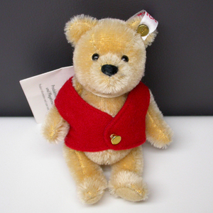 N82☆Steiff シュタイフ くまのプーさん WINNIE THE POOH ウィニーザプー 2012 キーリング ウォルト・ディズニー 1500体限定 12cm 