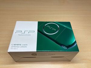 美品　PSP3000グリーン　付属品あり　 SONY ソニー プレイステーションポータブル