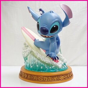 ★Disney ディズニーストア限定 スティッチ 特大 フィギュア 全高約41cm/波乗り/サーフィン/Lilo&Stitch/インテリア/置物&1988200001