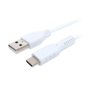 まとめ得 【5個セット】 MCO シリコンUSB2.0ケーブル AtoC 1m ホワイト USB-YCA10/WHX5 x [2個] /l