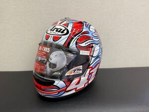 【未使用】Arai アライ RX-7 RR5 HAGA3 芳賀紀行 フルフェイスヘルメット 59.60サイズ