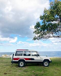 1984年式　三菱パジェロ　ワゴン　ロングボディ　ハイルーフ　ディーゼルターボ　車検付き　MITSUBISHI PAJERO WAGON 