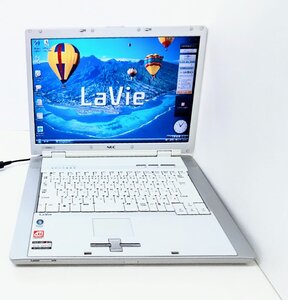 LJ3001CL【中古現状品】NEC Lavie LL550/JG CPU:Mobile AMD Sempron(TM) 3400+ @1.80MHz N