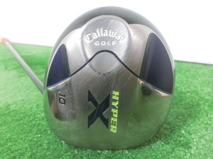 ♪Callaway キャロウェイ X HYPER 1W ドライバー 10° /純正 シャフト FIT-ON FLEX-R G7368♪