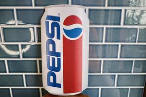 新品　PEPSI ペプシ　CAN 缶　エンボス メタルサイン 看板 世田谷ベース インテリア アメリカン USA レトロ