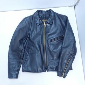 Vanson Leathers レザーライダージャケット boston mass 38 バンソン レザーズ【IN