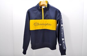 coco 中古 チャンピオンゴルフ Champion レディース スウェット M ネイビー 長袖 プルオーバー 裏起毛 レターパックプラス発送可 83097