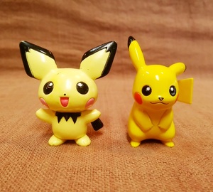 任天堂 ポケットモンスター ポケモン モンスターコレクション モンコレ ピカチュウ ピチュー フィギュア 2体 まとめて セット まとめ売り