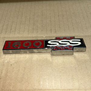 当時物　ブルーバード　510 1600 SSS エンブレム　美品　訳あり