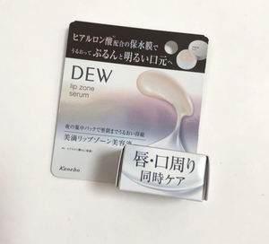 【未使用美品未開封新品】DEW デュウ リップゾーンセラム 8g