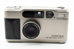 【良品】 CONTAX コンタックス T2 Carl Zeiss Sonnnar 2.8/38 T* コンパクトフィルムカメラ 動作確認済み #1793